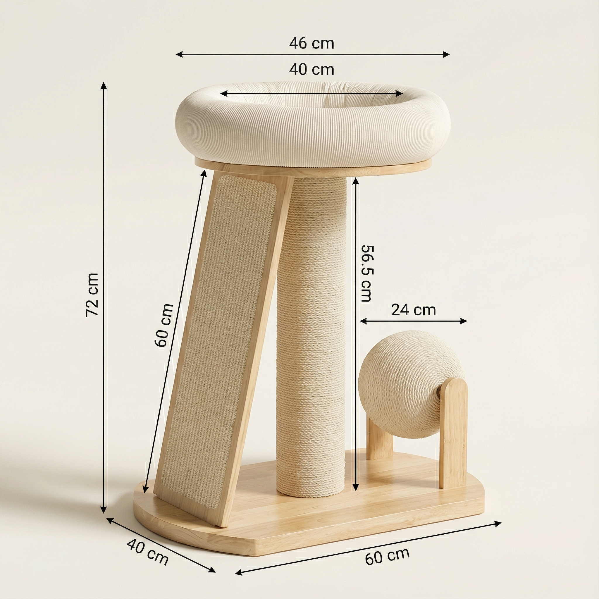 CATLODGE™ Starter Tower 72 cm