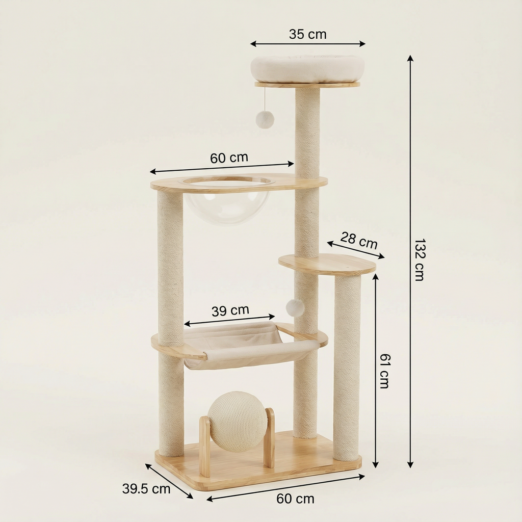 CATLODGE™ Grand Tower 132 cm