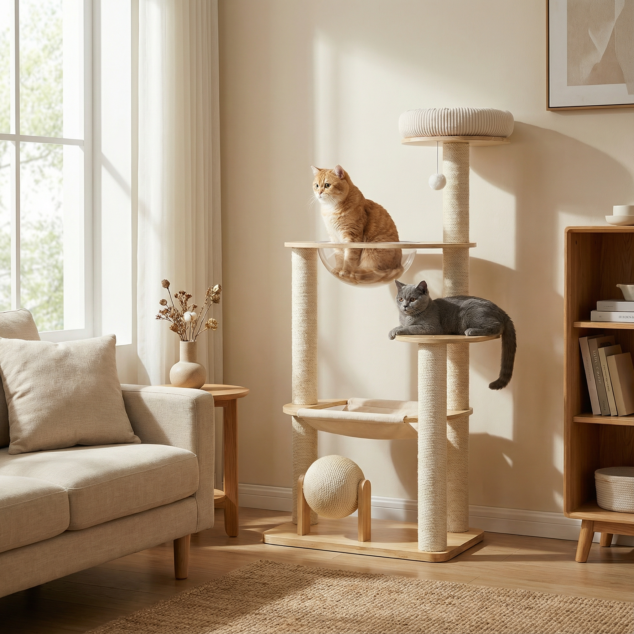 CATLODGE™ Grand Tower 132 cm